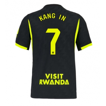 Atletico Madrid Lee Kang-in #7 Maglia Gara Trasferta Repliche 2026-27 Maniche Corte